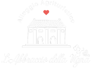 Logo Bianco sito L'abbraccio della Vigna Montecchio Maggiore Vicenza